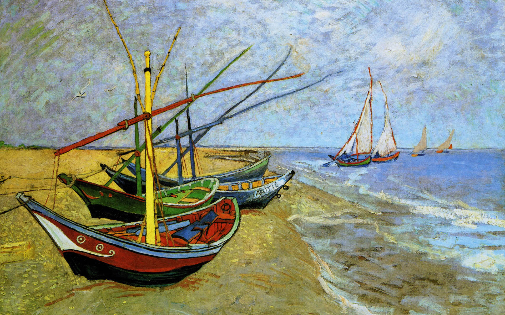 Fond d'écran gratuit de Peintures - Van Gogh numéro 61352